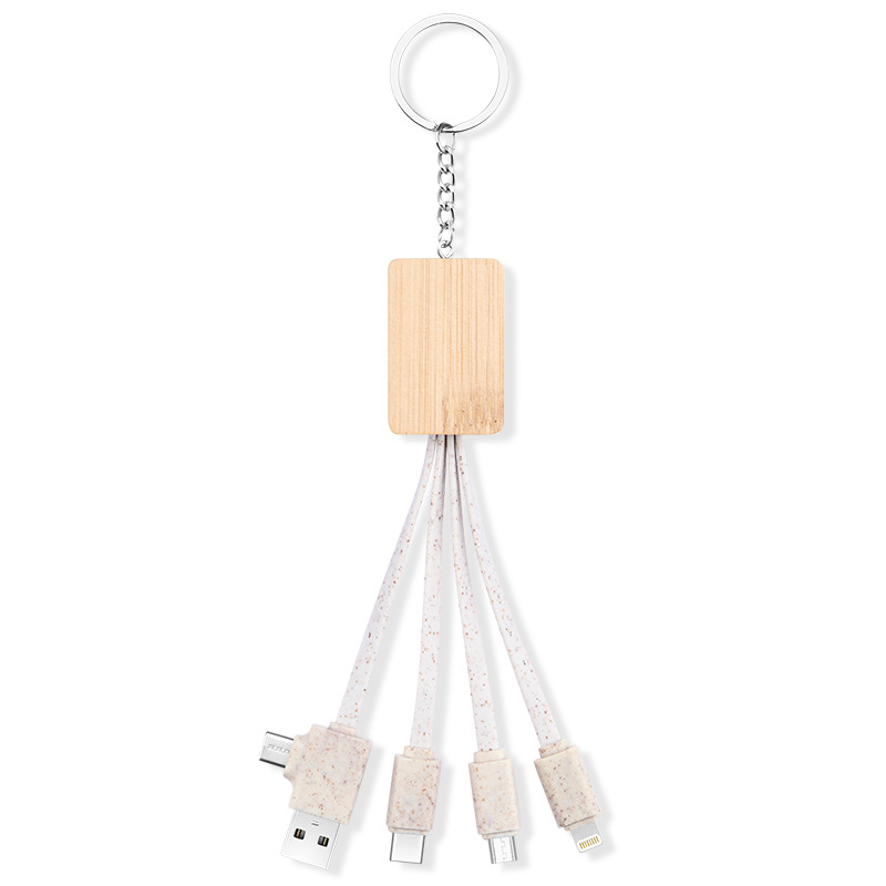 S-C002 3 in 1 Bamboo Cable
